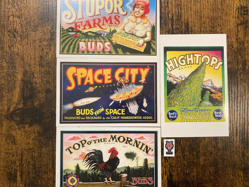 Collector postcards set 3