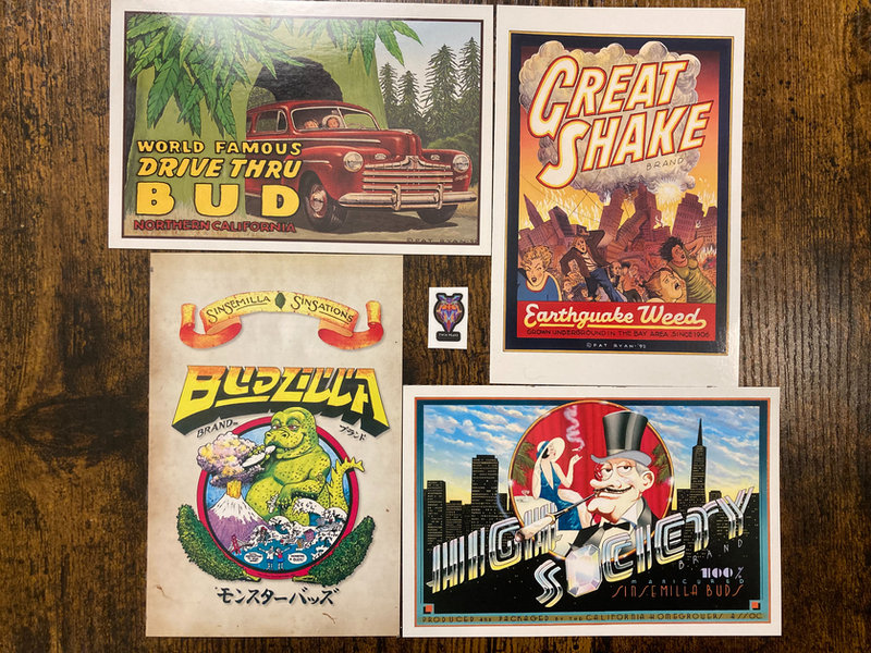 Collector postcards set 4