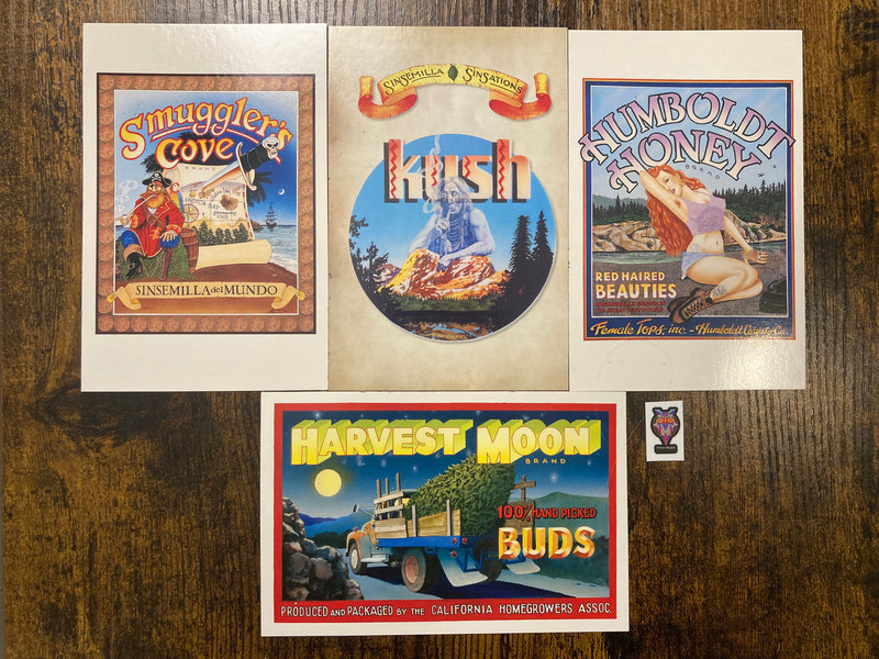 Collector postcards set 6
